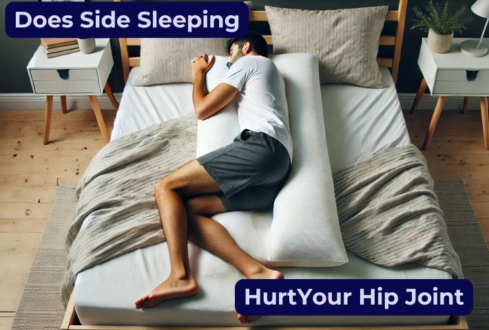 does side sleeping hurt hip joint